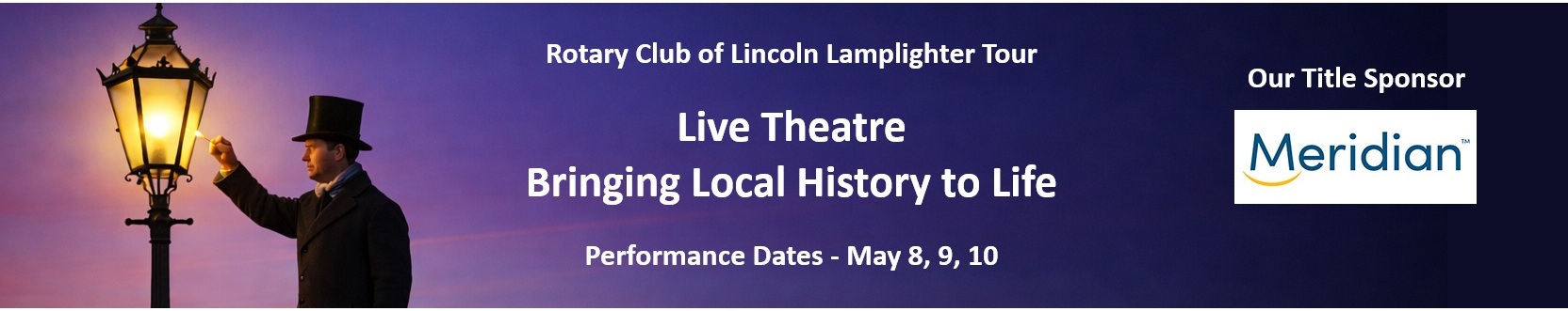 Lamplighter lighting a gas street lantern